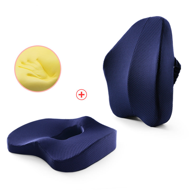 Lumbar Cushion Set Office Comfort Cushion Set Seat Cushion Lumbar Cushion Backrest