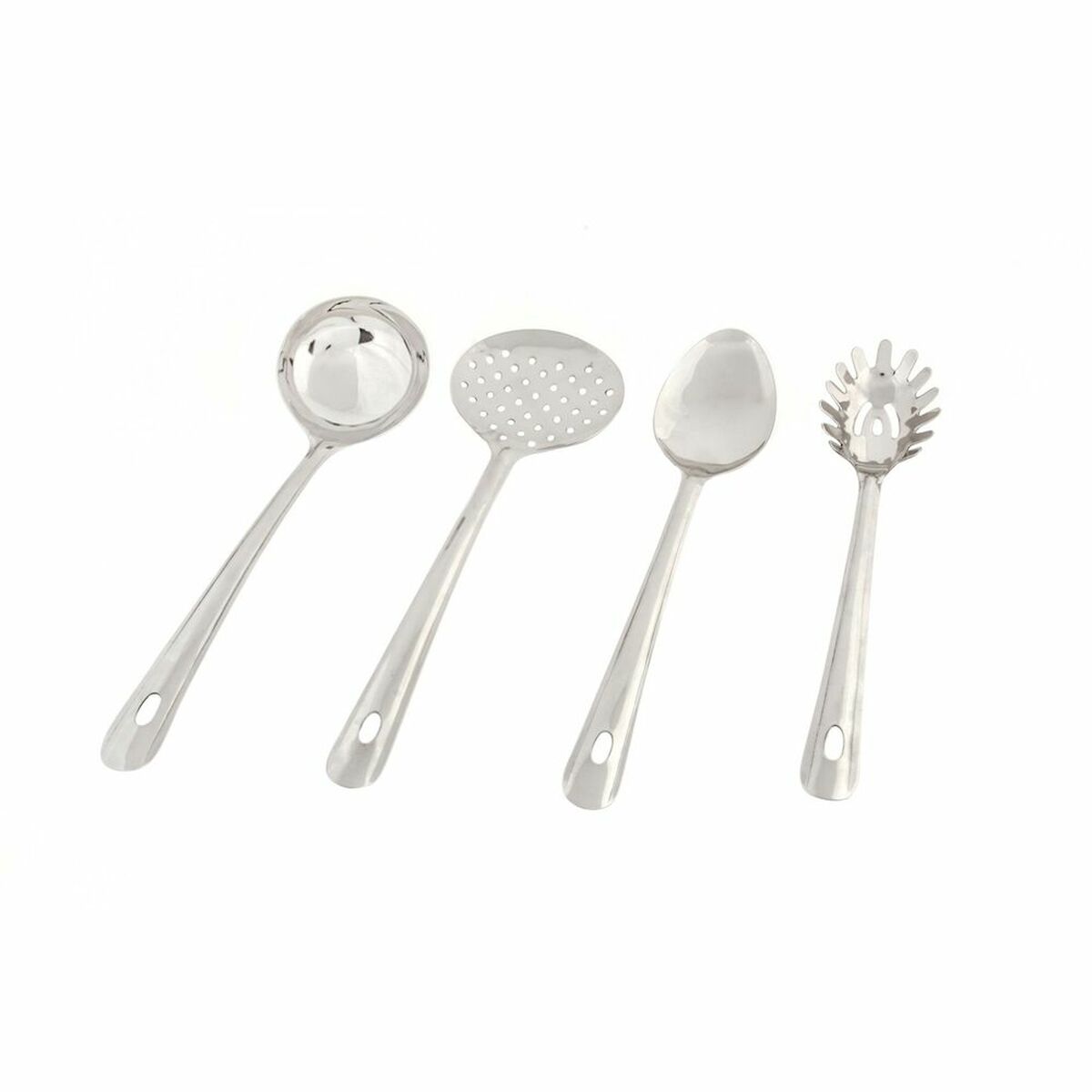 Stainless Steel Kitchen Utensil Set – 5-Piece Durable Cooking Tools