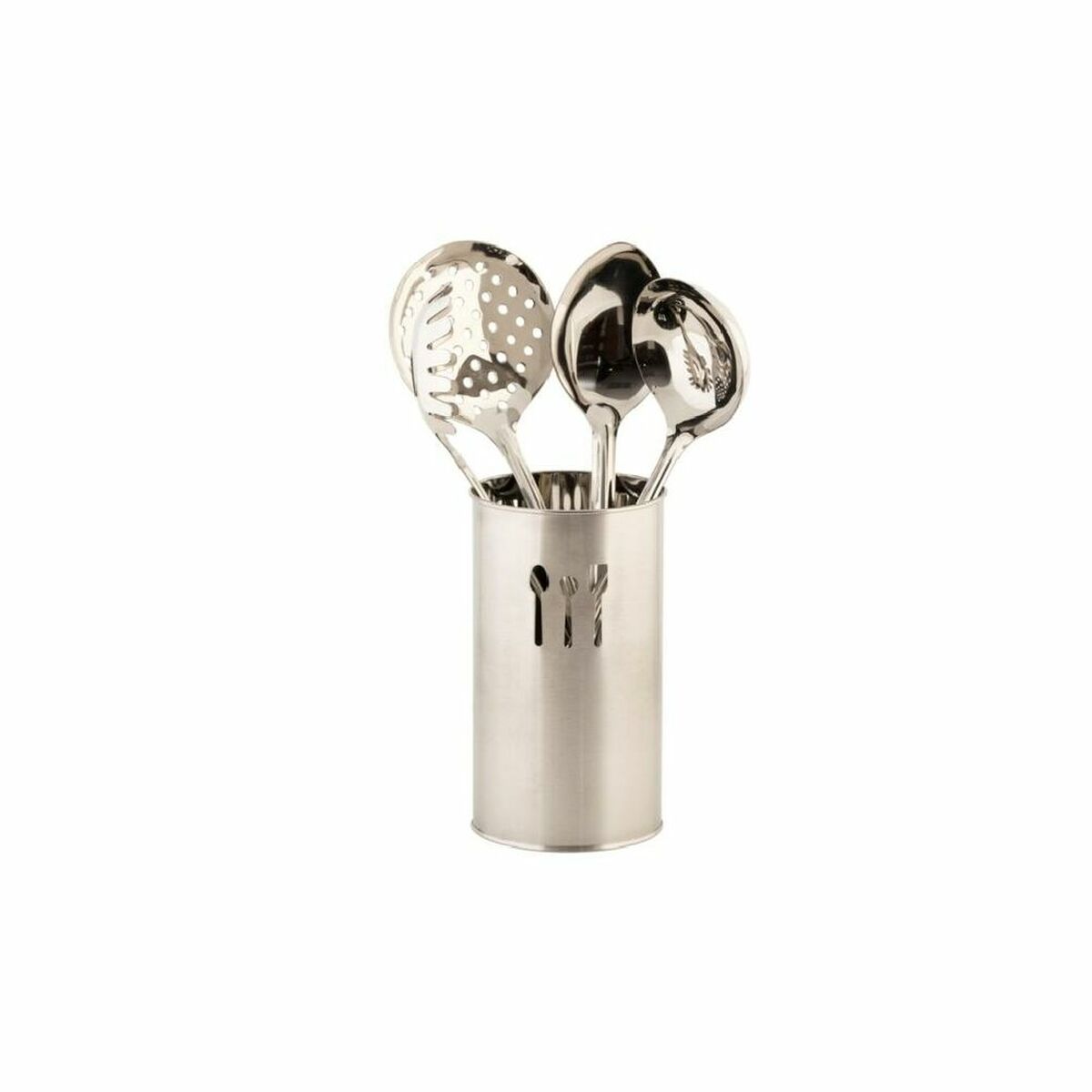 Stainless Steel Kitchen Utensil Set – 5-Piece Durable Cooking Tools