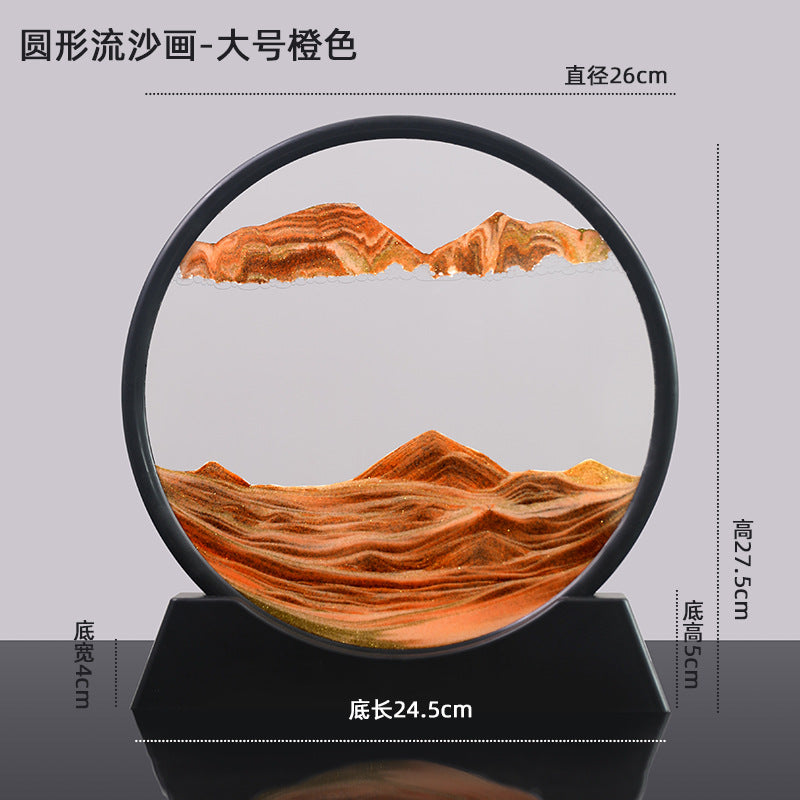 Quicksand Painting Creative Decoration 3D