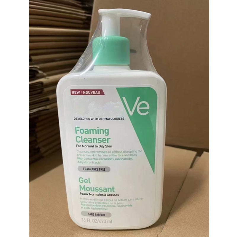 Ce'Ra Ve Salicylic Acid Facial Cleanser 473ml Oil Control Acne Exfoliating Blackhead C Milk