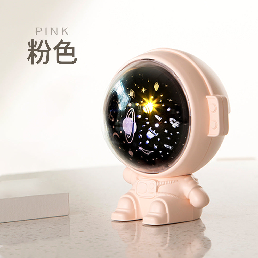 Creative Astronaut Starry Light USB Charging Music Sleeping Projection Atmosphere Light Astronaut Starry Night Light