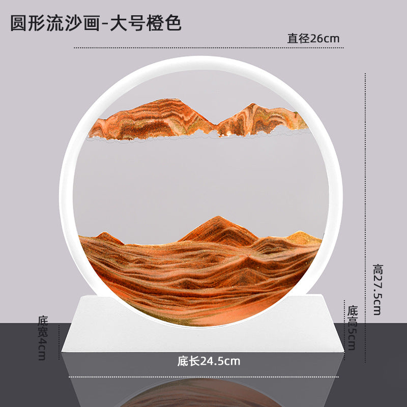 Quicksand Painting Creative Decoration 3D