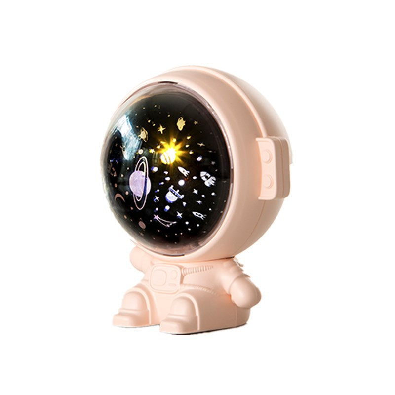 Creative Astronaut Starry Light USB Charging Music Sleeping Projection Atmosphere Light Astronaut Starry Night Light