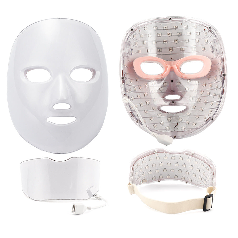7 Color Light LED Beauty Light Mask Instrument Bio-photon Repair Skin Beauty Optical Skin Rejuvenation Red Mask