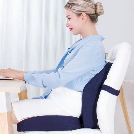 Lumbar Cushion Set Office Comfort Cushion Set Seat Cushion Lumbar Cushion Backrest